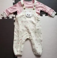 ミキハウス　ホットビスケッツオーバーオール