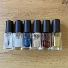 ネイルホリック　6本まとめ売り　ベースコート　マットトップコート　ネイルカラー