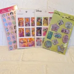 ディズニー　ウォーターシール　ストーンシール　3Dシール　セット【新品】