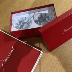 【未使用・箱・紙袋つき】Baccarat 　ベルーガ　タンブラー　ペア