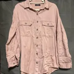 Bershka ピンク 長袖シャツ XS-S