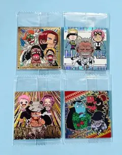 ワンピースウエハースシール　シークレット4枚セット ONE PIECE