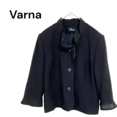 【バルナ】9号 ブラックフォーマル 夏用ジャケット 礼服 冠婚葬祭 スーツ