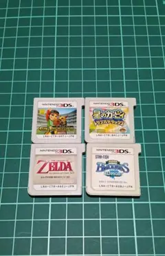 ニンテンドー3DS ゲームソフト 4本セット