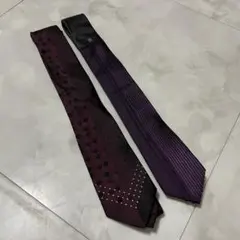 MALE&CO. メールアンドコー ネクタイ　2本セット