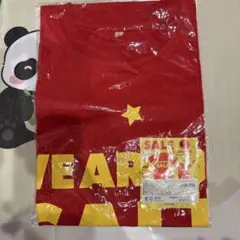 SALE Lサイズ Tシャツ 赤 星デザイン