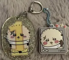 ちいかわ　ラッコ　らっこ　2点セット アクリル　マスコット　キーホルダー