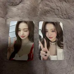 IVE secret withmuu ラキドロ ウォニョン トレカ