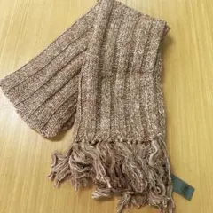 【新品】JEANASIS リブ編みロングマフラー　45×160