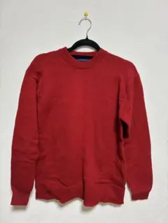 SEVENDAYS=SUNDAY 赤 長袖 ニット M