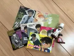 名探偵コナン カードセットとフィギュア