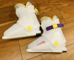 Laspiga 子ども用スキー靴 ホワイト/イエロー/パープル20センチ