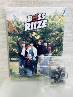 BOSS RIIZE DVD アクリルキーリング 予約特典