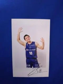 チェキ風カード　森井健太 ビーコル 横浜ビー・コルセアーズ