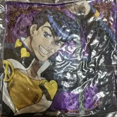 ジョジョワールドQ メモリールーレットA賞 クッション 4部 吉良吉影 東方仗助