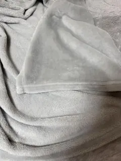 フリース グレー 毛布 シングルサイズ