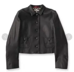 ✨美品✨ドレステリア　ラムレザーミニマルジャケット