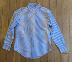 Brooks Brothers スーピマコットン　ストライプ ボタンダウンシャツ