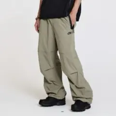 XS 新品 ナイキ テック ウーブンパンツ ジョガー オーバーサイズ アーミーのサムネイル