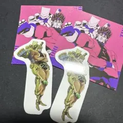スシロー ジョジョの奇妙な冒険 DIO ステッカー＆ピック セット