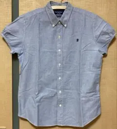 ジムフレックス オックスフォード ボタンダウン半袖シャツ/16