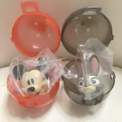 ディズニーキャラクター　ファッションリングコレクション　ミッキー　ジュディ