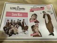 1st anniversary SnowMan 佐久間大介　ステッカー