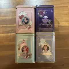 プリンセス達の紅茶缶