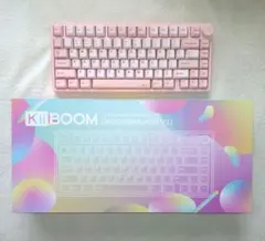 極美品・おまけ付】透明キーボード KiiBOOM Phantom 68 無線 - メルカリ