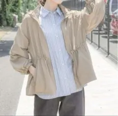 未使用品タグ付✨GLOBAL WORK 2WAYエアかる撥水マンパ L