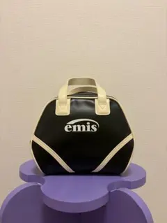 emis 未使用 ミニショルダーバッグ ブラック/アイボリー - メルカリ