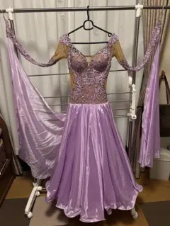 【お値下げ】Chacottピンク フレアスカート ダンスワンピース 社交ダンス 衣装 スカート チャコット Chacott M レッスン 練習