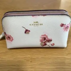 新品未使用品★COACH 花柄ポーチ ホワイト2ウェイポシェットショルダー 2025年最新】コーチポーチ花柄の人気アイテム - メルカリ