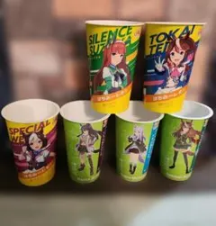 ウマ娘　はちみーレモン&青汁ドリンク　空き容器　6個セット