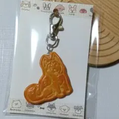 ダルメシアン　クッキー風　キーホルダー　ハンドメイド