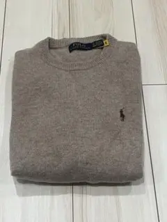 Polo Ralph Lauren ラルフローレン　ウール　セーター　ベージュ