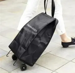 DEAN & DELUCA ショッピングカートトートバッグ ブラック　保冷バッグ