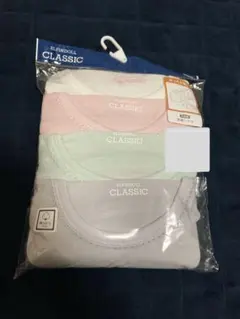 新品　長袖　肌着　4枚組　キッズ120 綿100 女の子　インナーウェア