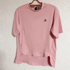 adidas ピンク Tシャツ M