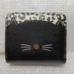 新品★kate spade★ネコ柄長財布★ ケイトスペード kate spade 財布 レディース 長財布 ラウンド