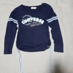 CONVERSE ネイビー 長袖 トップス 140