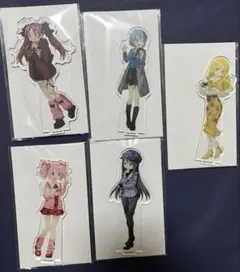 魔法少女まどか☆マギカ まどマギ 名古屋市交通局 アクリルスタンド5点セット