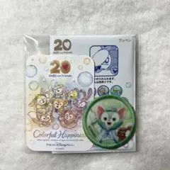 ダッフィー＆フレンズ 20周年 カラフルハピネス ワッペン ジェラトーニ