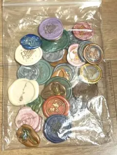 シーリングワックス 多色セット　お試しスタンプ　いろいろ