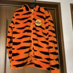 トラ模様フード付きアウター新品