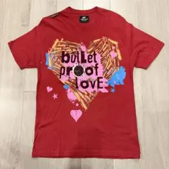 さ*せ様 Akademiks Tシャツ レッド L ハート　プリント　古着　赤のサムネイル