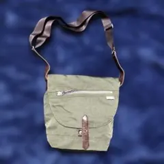 極美品】ポールスミス ミリタリー ショルダーバッグ カーキ ナイロン 
