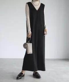 ロングジレ ロングワンピース