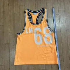 オレンジ メッシュ タンクトップ LM 68