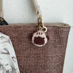 パグ　あみぐるみ　編み物　ハンドメイド　ぬいぐるみ　キーホルダー　犬